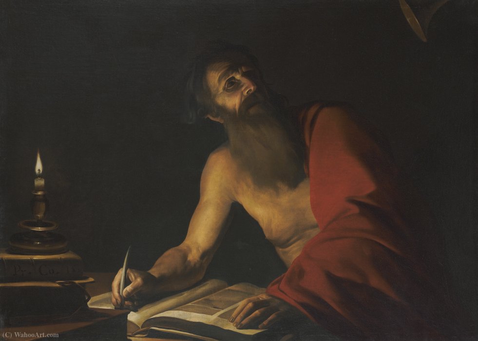 Saint Jerome Reading — Trophîme Bigot