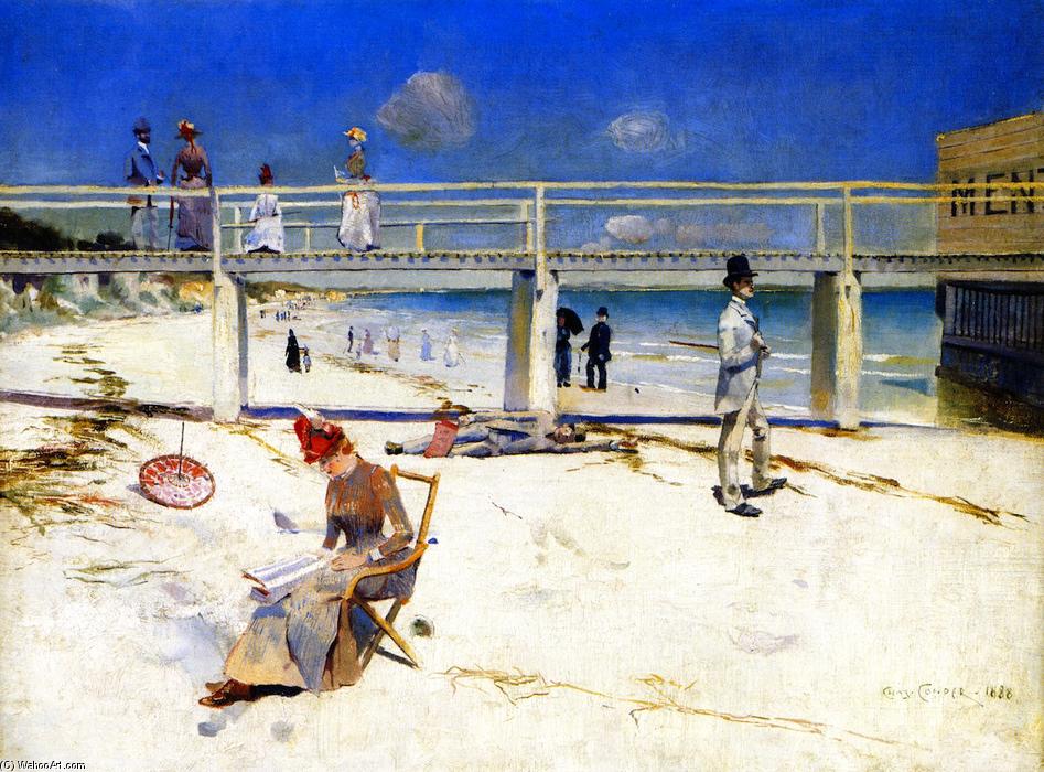 A Holiday At Mentone — Чарльз Эдвард Кондер