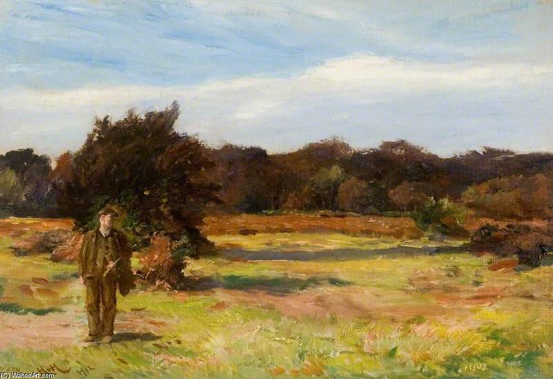 The Last Of The Autumn Tints — Sir Hubert Von Herkomer