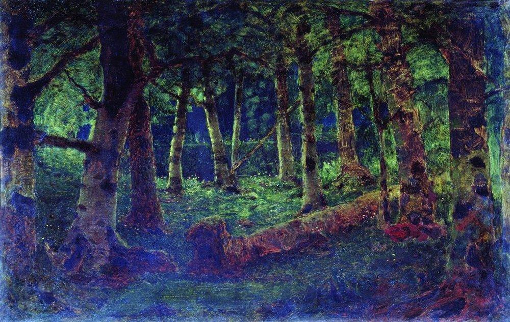 A Birch Grove — アルヒップ・イワノヴィチ・クインジ
