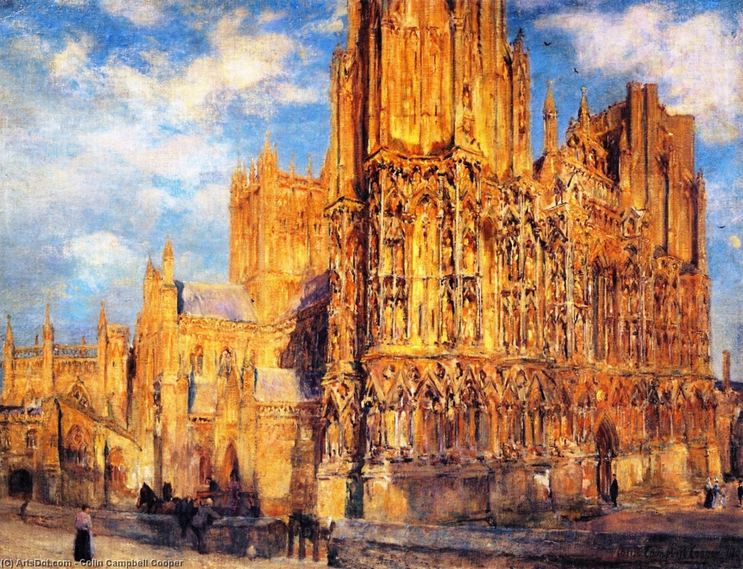 Wells Cathedral — コリン・キャンベル・クーパー