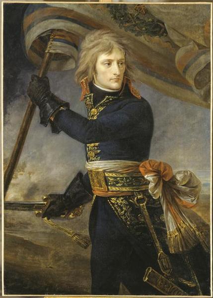 Le General Bonaparte Au Pont D'arcole.17 Novembre 1796 — Antoine-jean Gros (baron Gros)