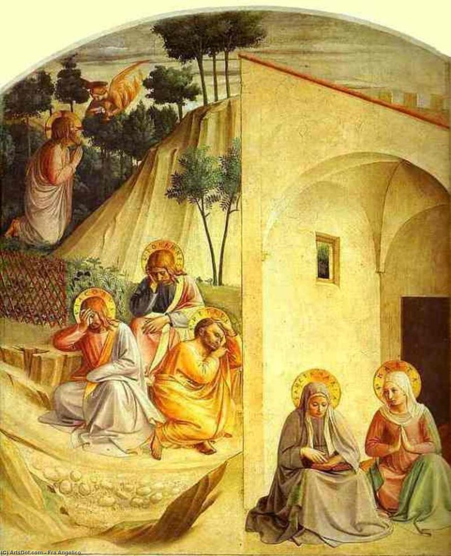 Agony In The Garden — Fra Angelico