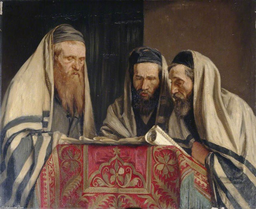Reading The Book Of Esther — Sir William Rothenstein