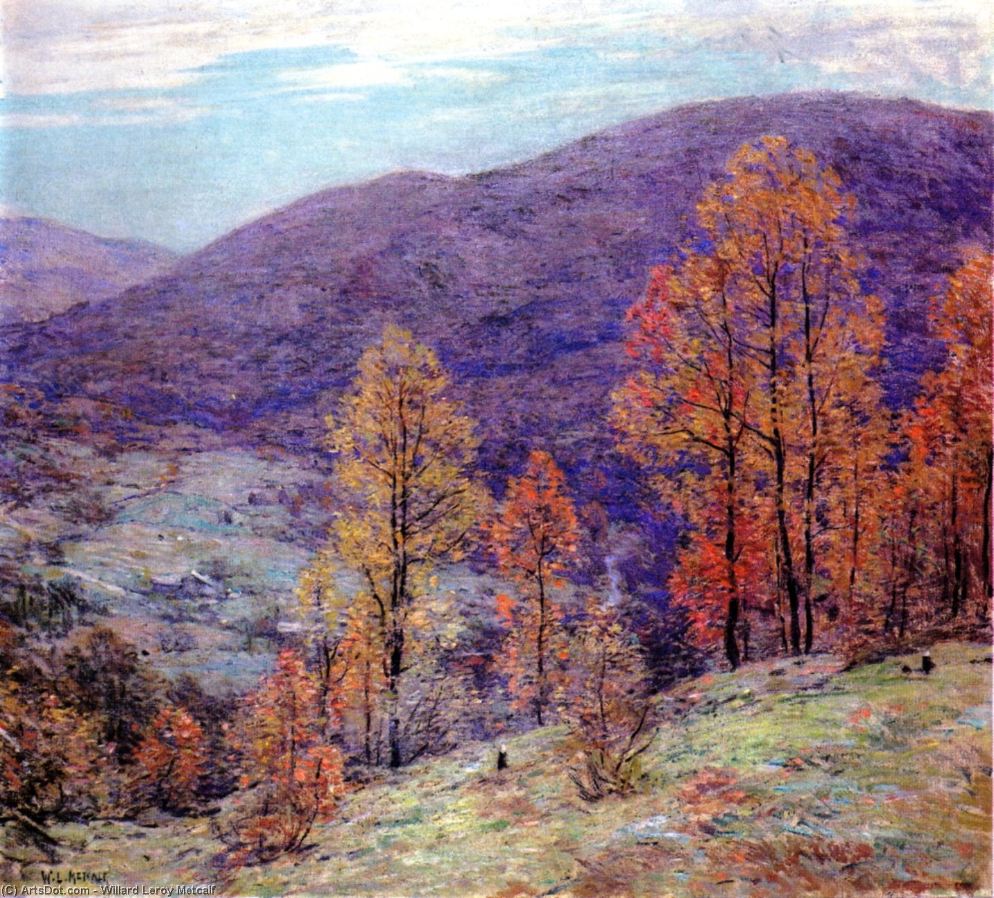 Autum Glory — Willard Leroy Metcalf