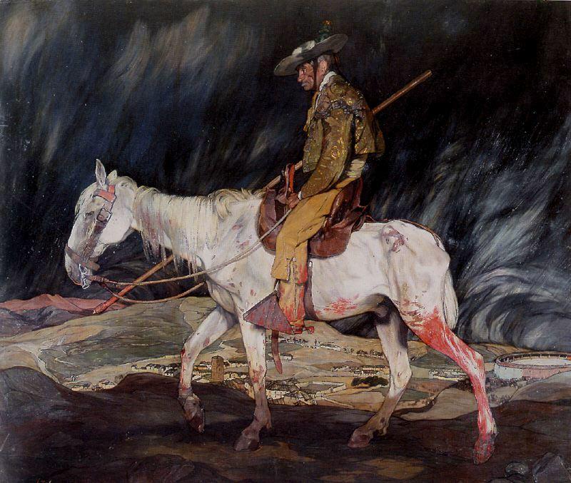 The Victim Of The Party — Ignacio Zuloaga Y Zabala