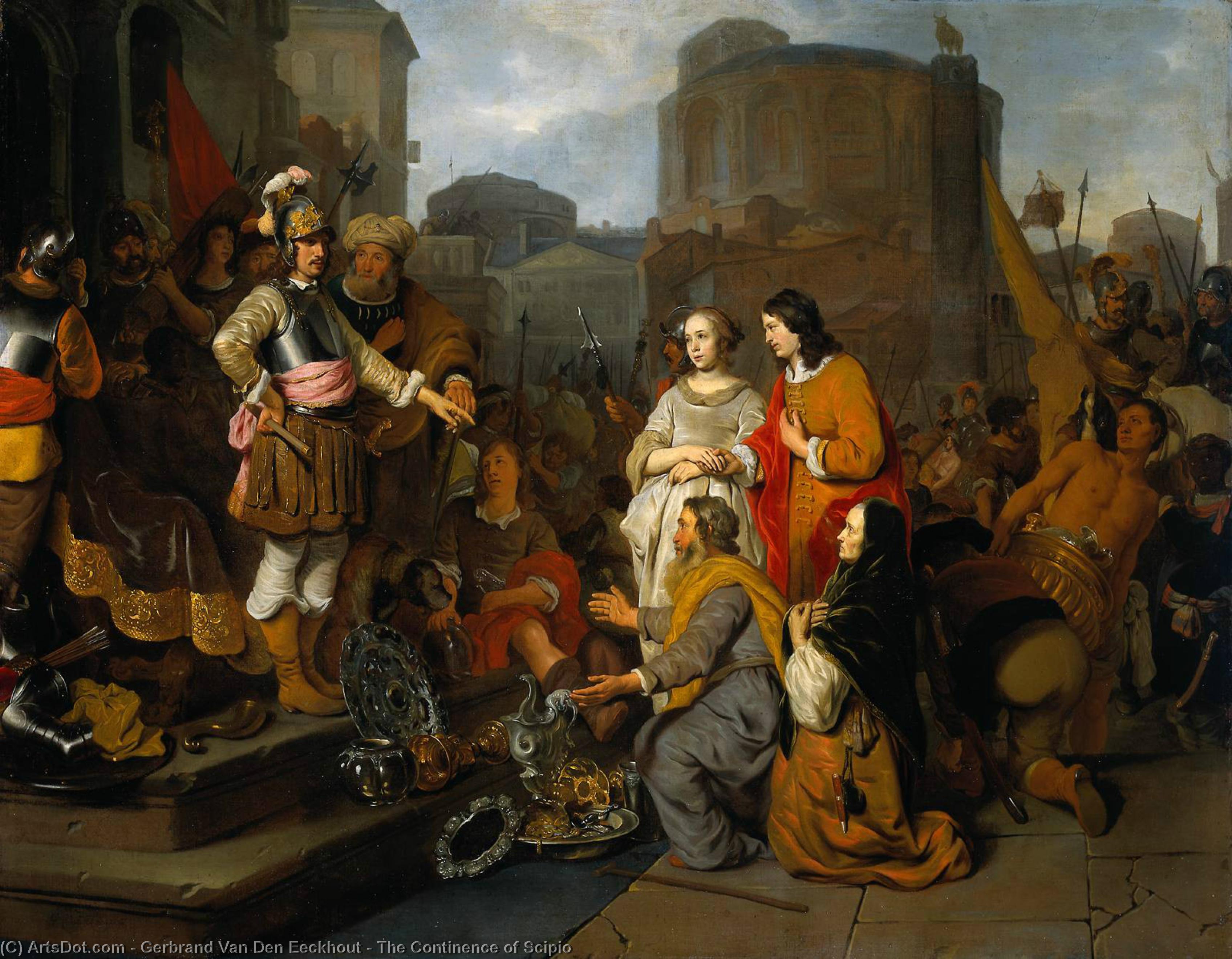 The Continence Of Scipio — Gerbrand Van Den Eeckhout