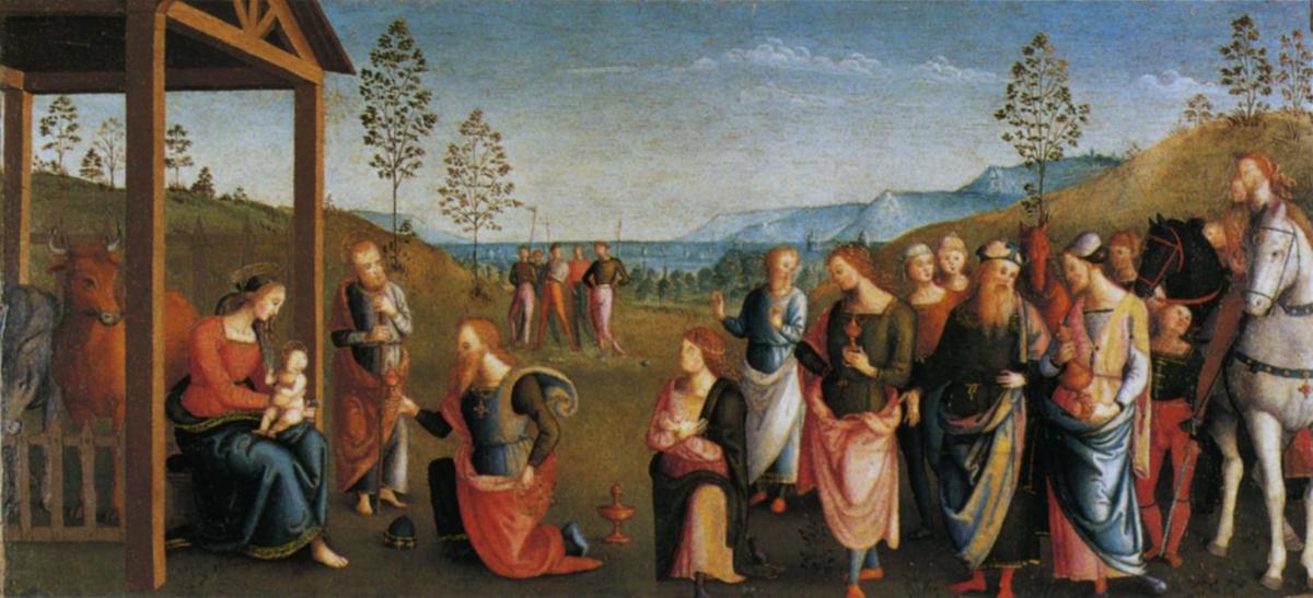 Pala Di Sant Agostino (adoration Of The Magi) — Vannucci Pietro (le Perugin)