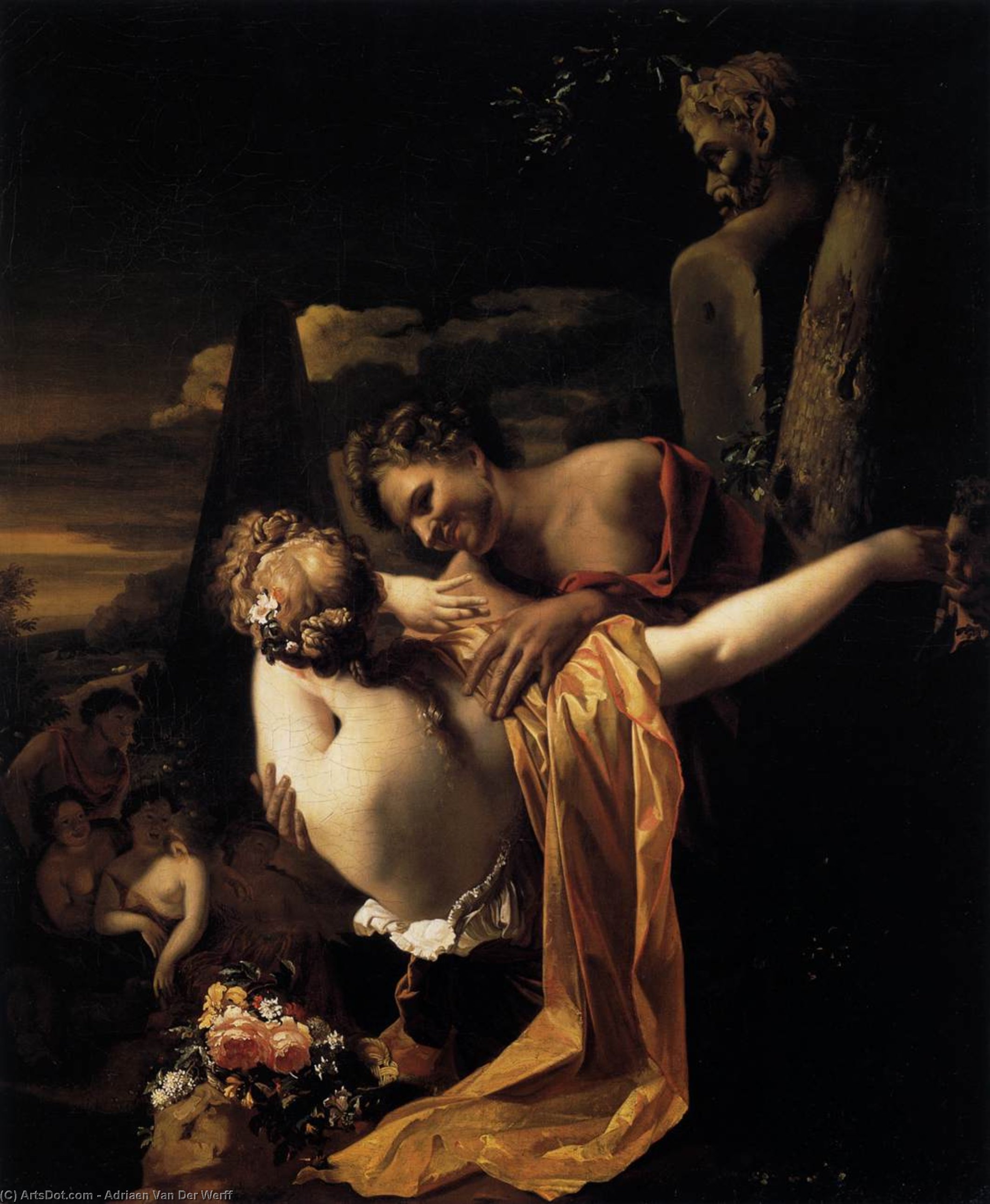 Amorous Shepherds — Adriaen Van Der Werff