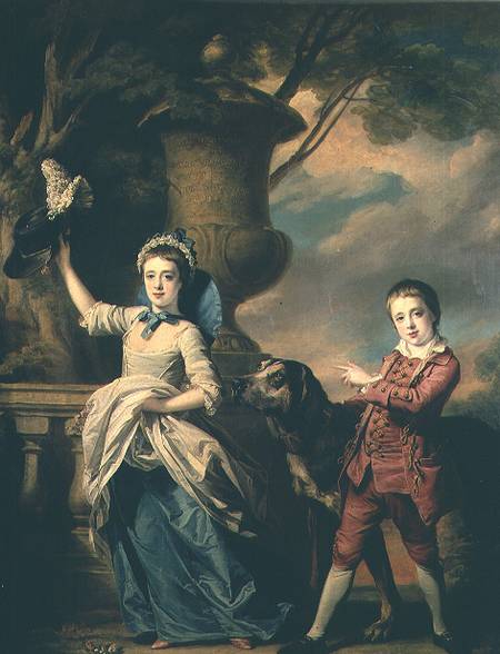 The Children Of Sir Edward And Dame Ann Astley — Francis Cotes