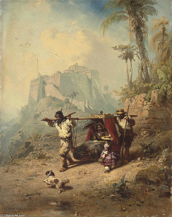 Castello Del Pico, Madeira — Eduard Hildebrandt