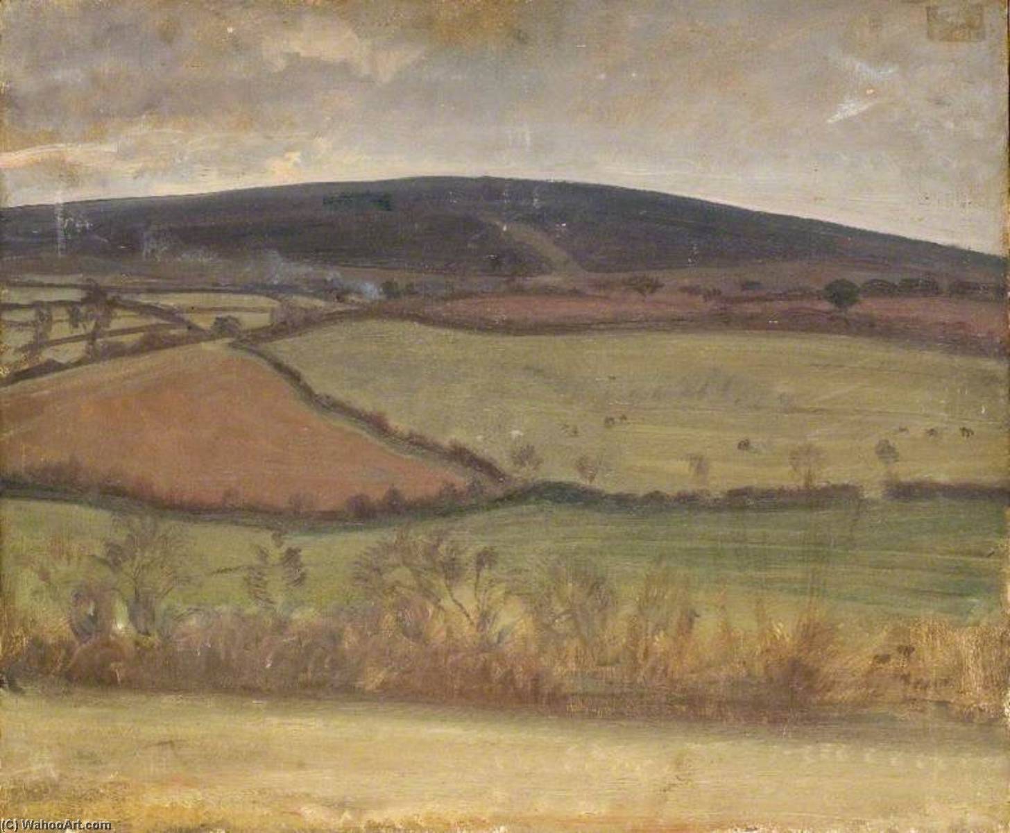 Una Vista En Exmoor — Sir Alfred James Munnings