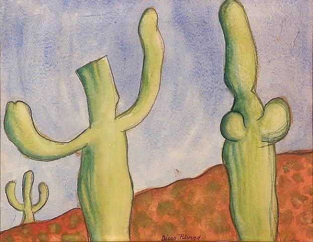 Landscape With Cacti 1 — Диего Родригес Де Сильва