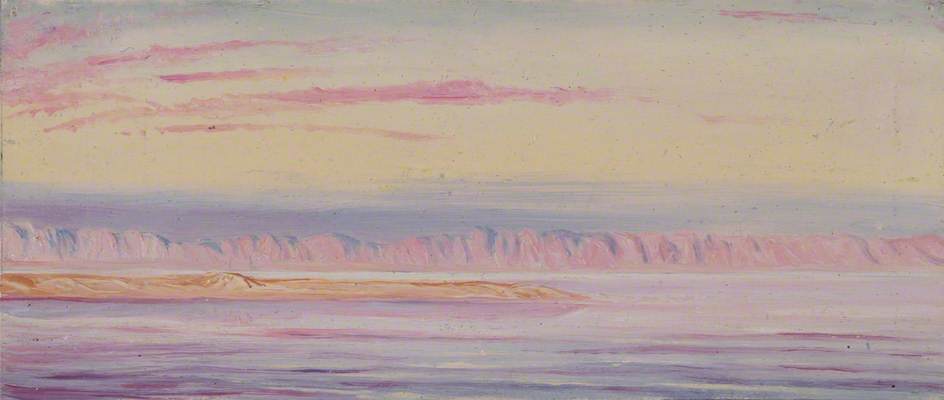 Nahe Suez, Rotes Meer — Marianne North