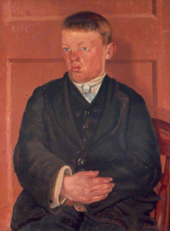 Reading Boy — Гилберт Спенсер