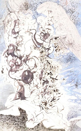 Angel, Circa 1958 — Сальвадор Дали