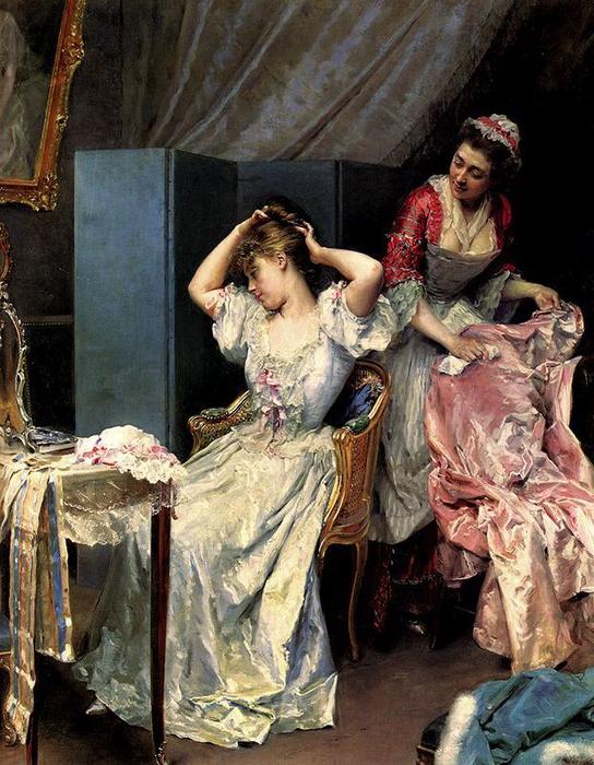 The Toilette — Raimundo De Madrazo Y Garreta