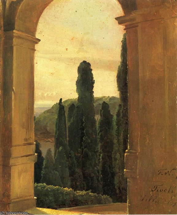 Villa D-este — Friedrich Nerly
