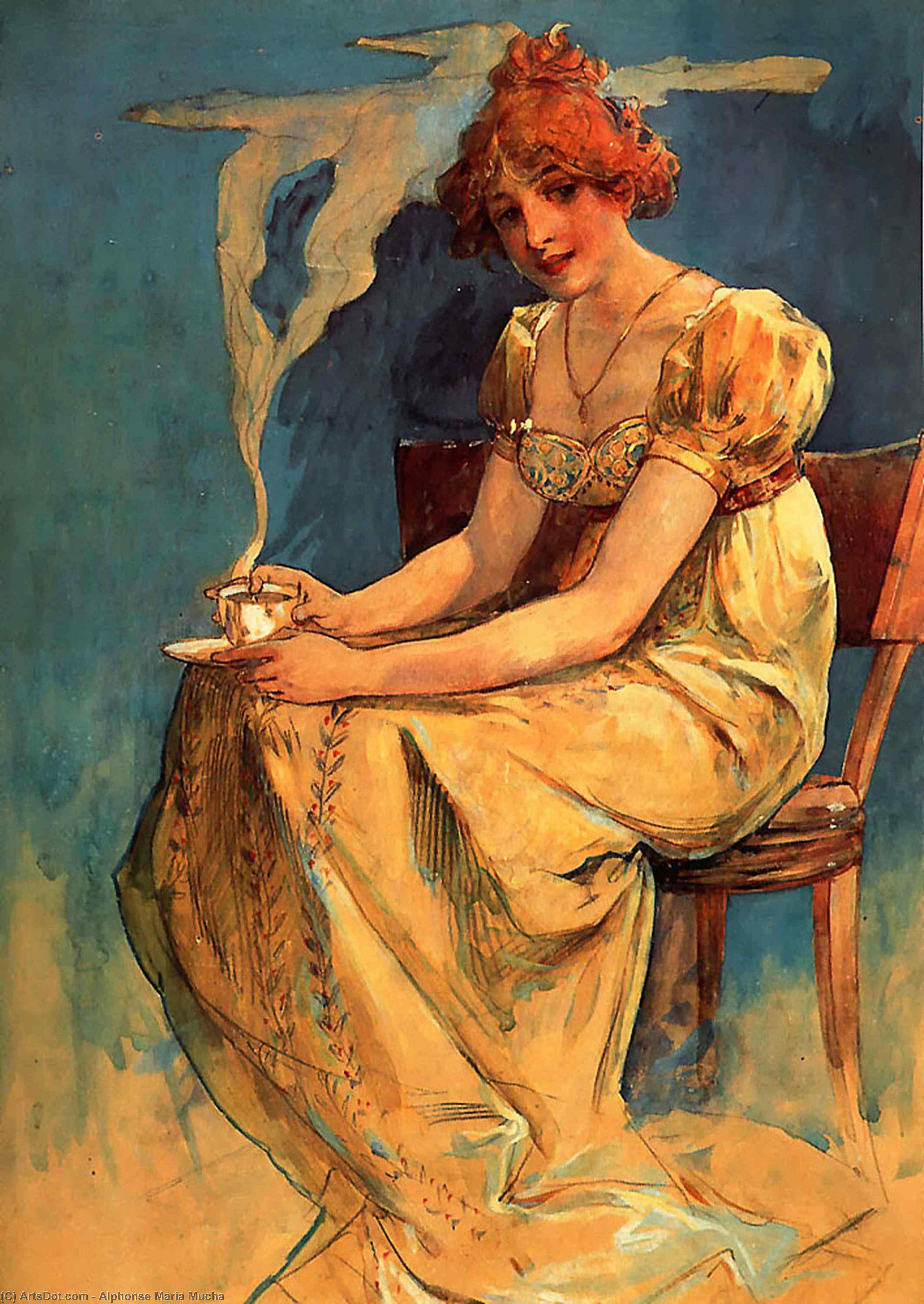 Coffee — Альфонс Муха