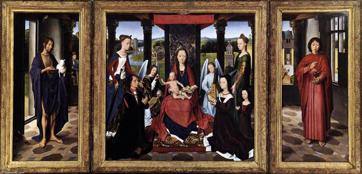 The Donne Triptych — Ханс Мемлинг