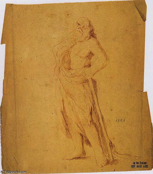 Giant Turned To The Left — Albin Egger-lienz