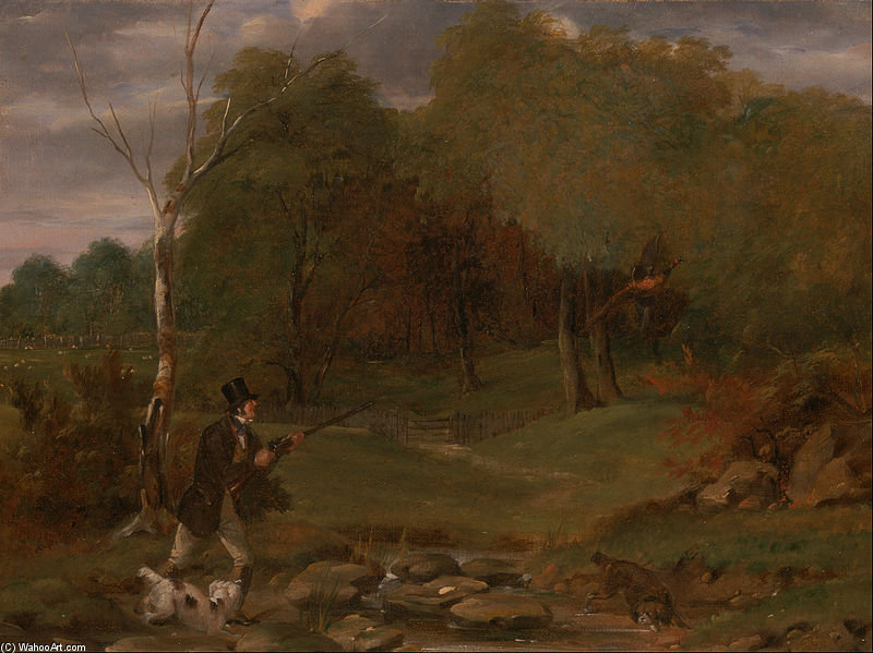 Pheasant Shooting — Эдуард Дюнан
