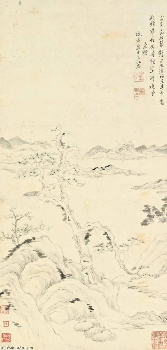 Fishing In Autumn — Chen Hongshou