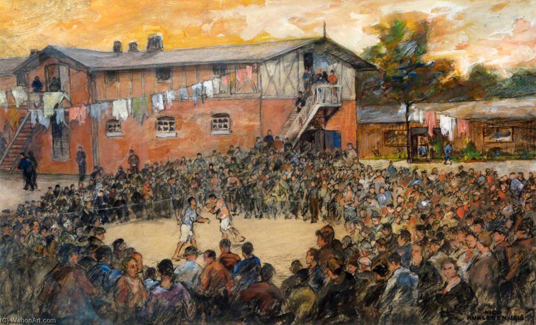 Ruhleben Prison Camp Slaves Of The Ring — Nico Jungman
