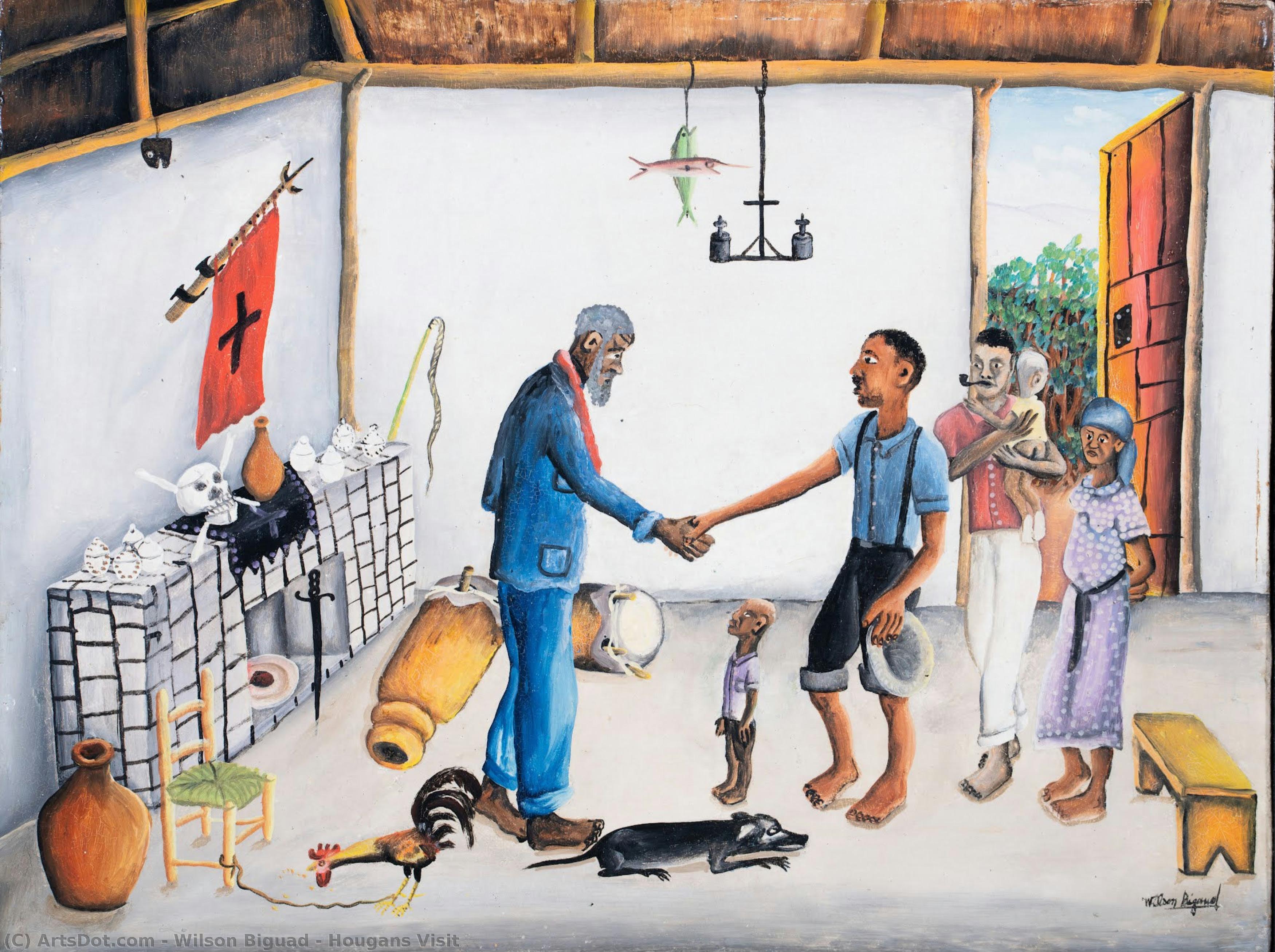 Hougans Visit — Wilson Biguad