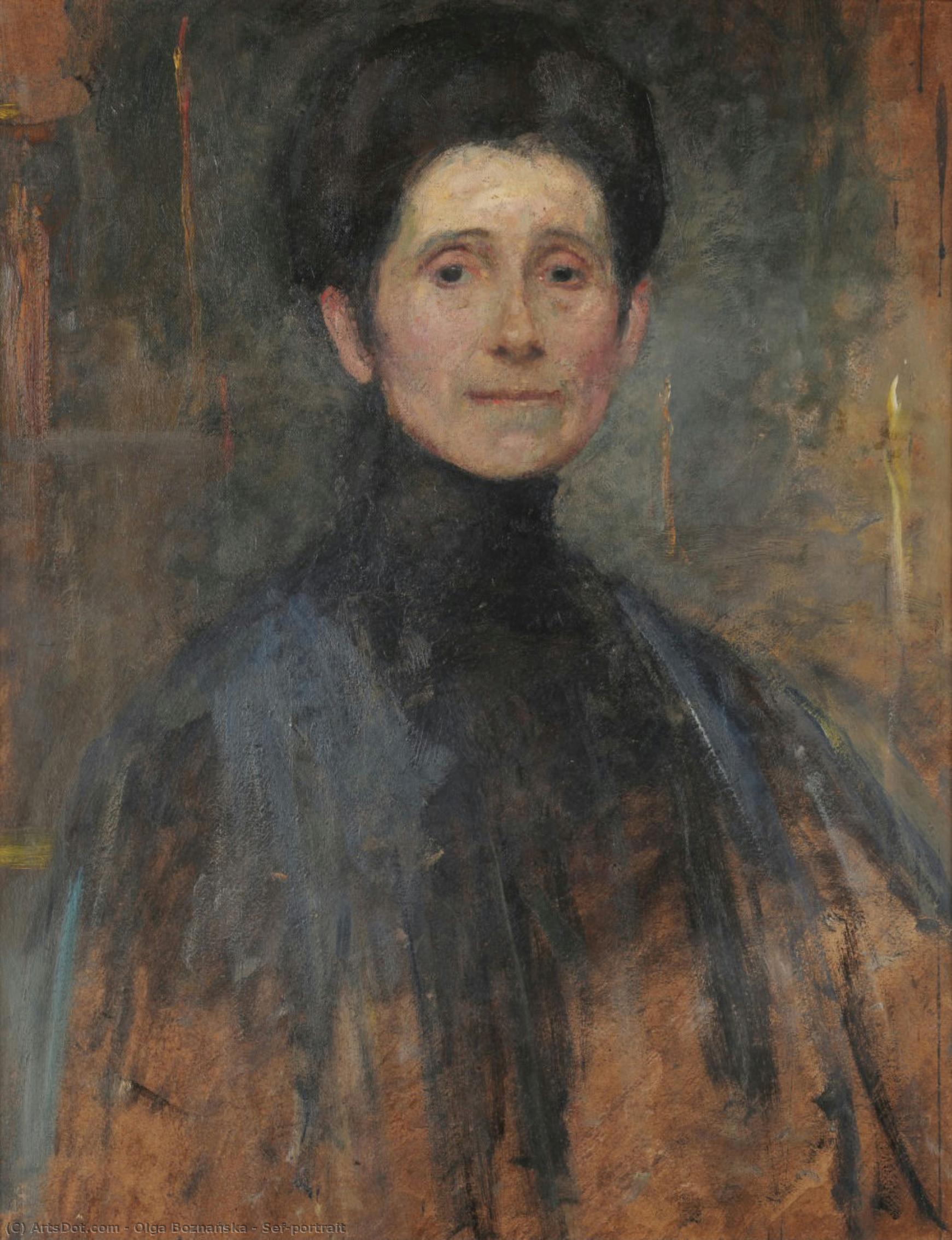 Sef-portrait — Olga Boznańska