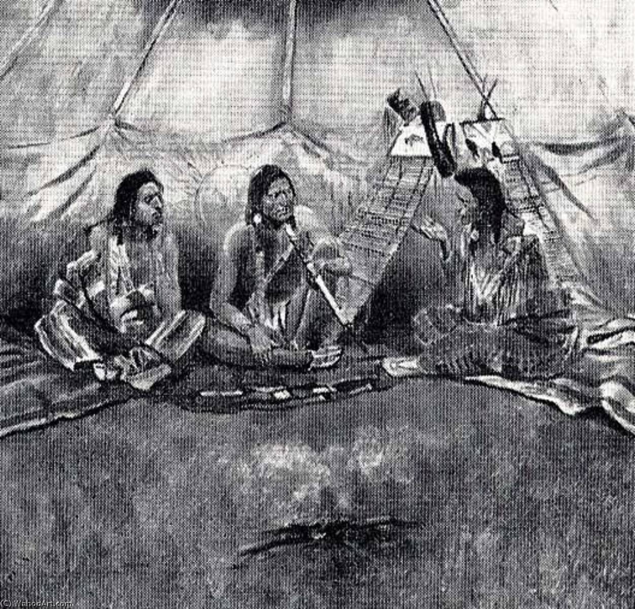 Peace Talk, (painting) — Charles Marion Russell