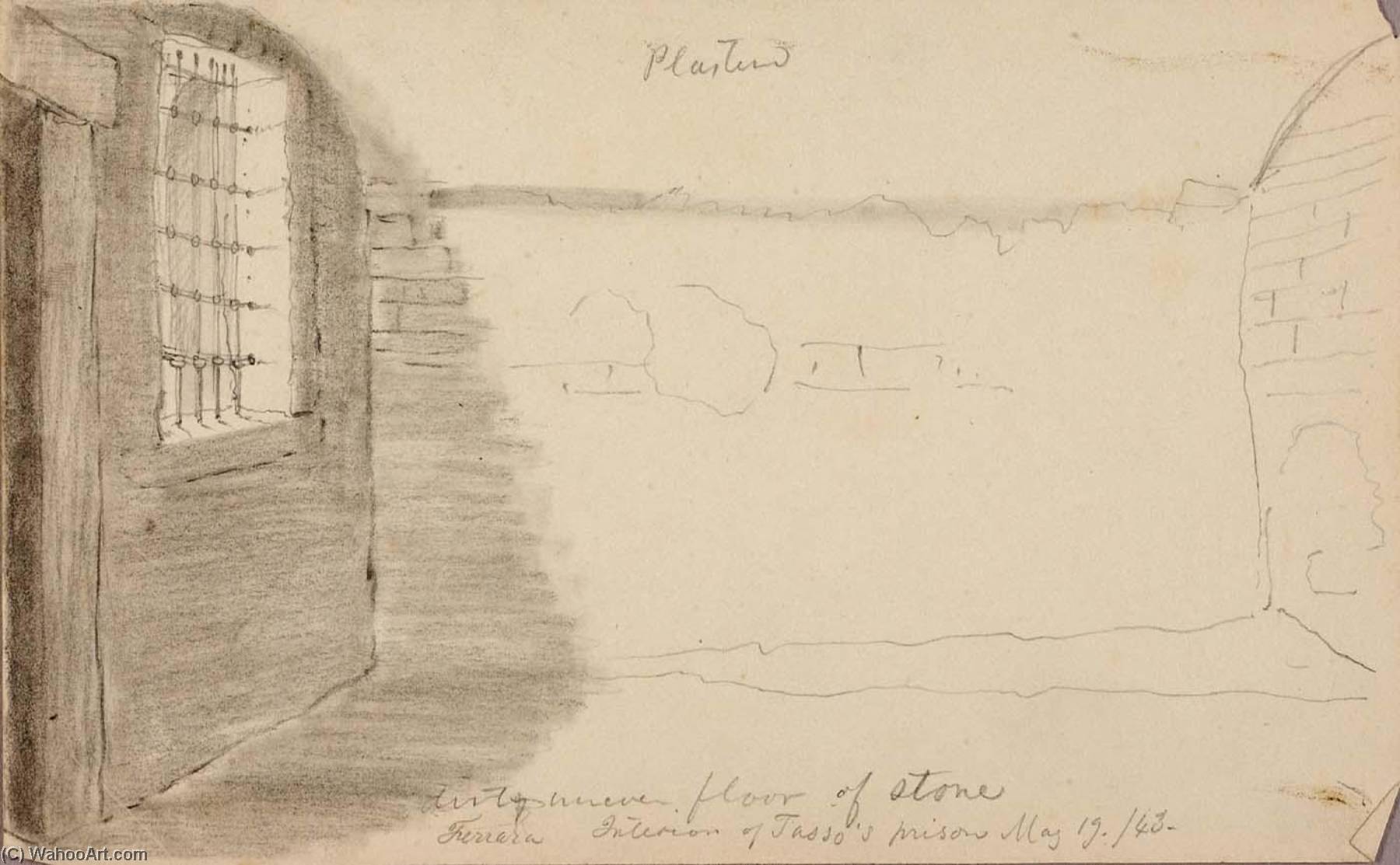 Interior Of Tasso's Prison, Ferrara — Miner Kilbourne Kellogg