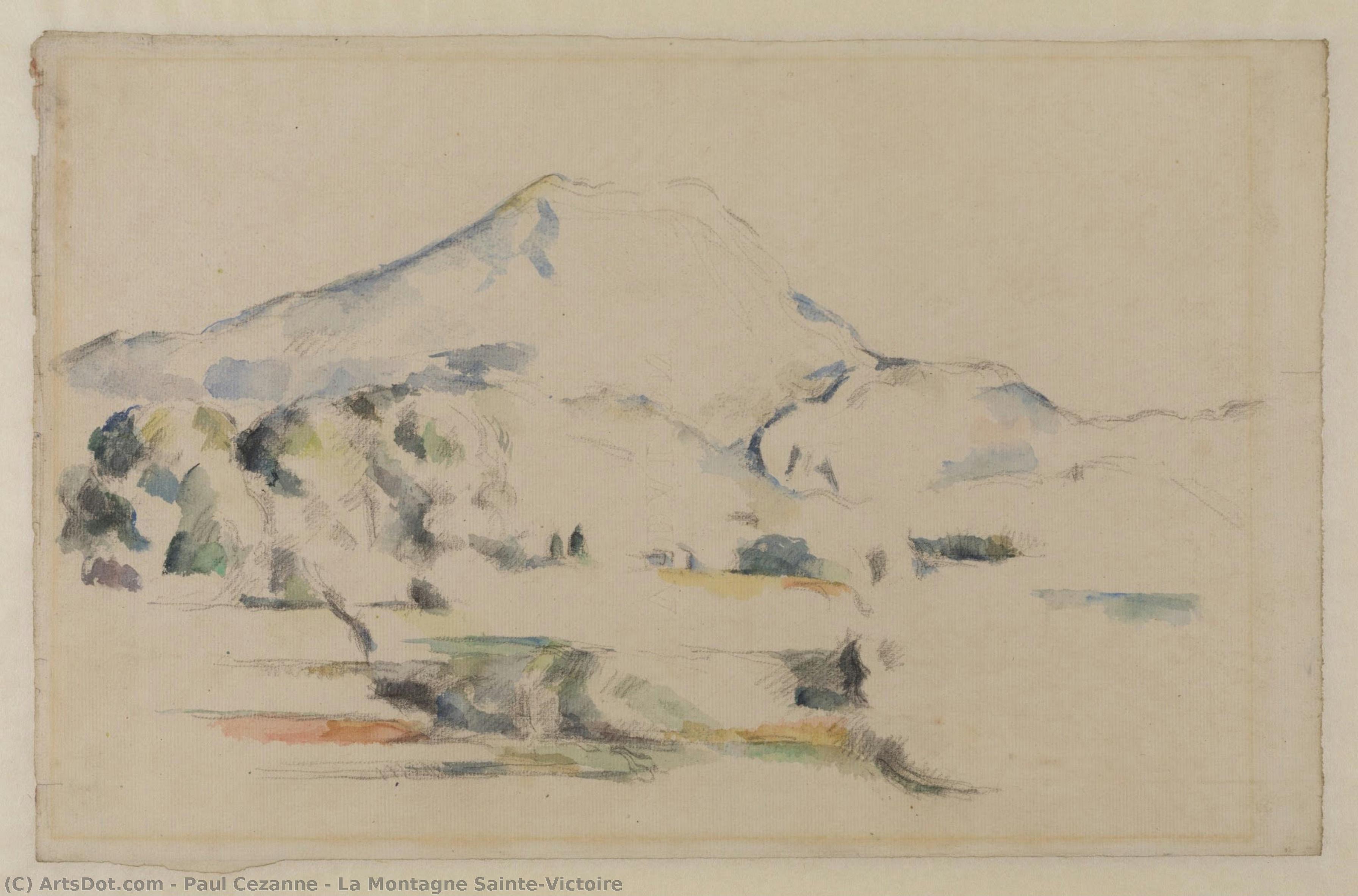 La Montagne Sainte-victoire — Paul Cézanne