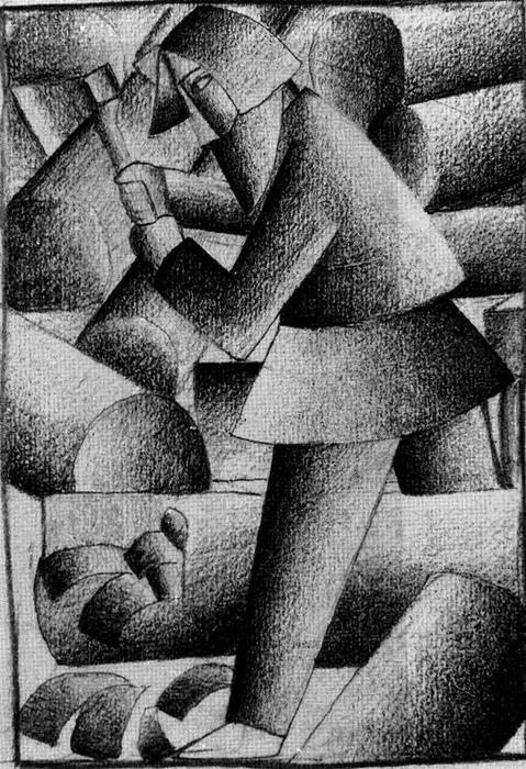 El Leñador 1 — Kazimir Malevich