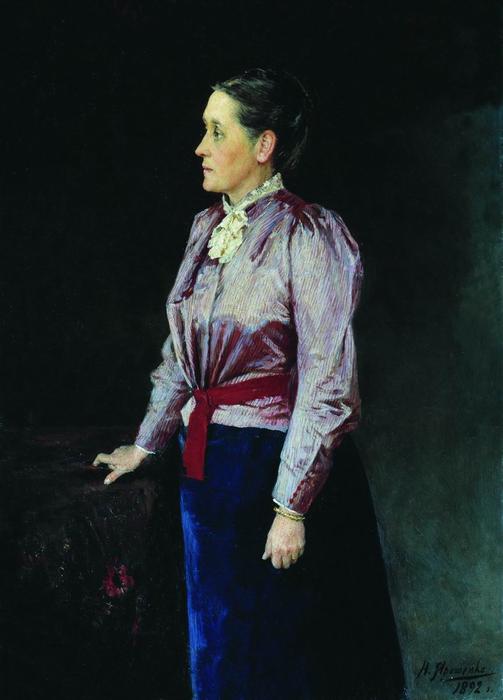Portrait Of S.v. Panina — Mykola Yaroshenko