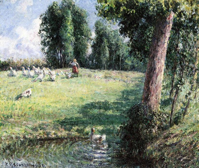 La Reina Gansos — Camille Pissarro