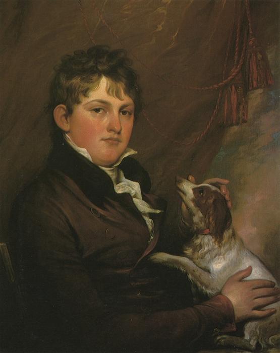 Portrait Of John M. Trumbull, The Artist's Nephew — John Trumbull