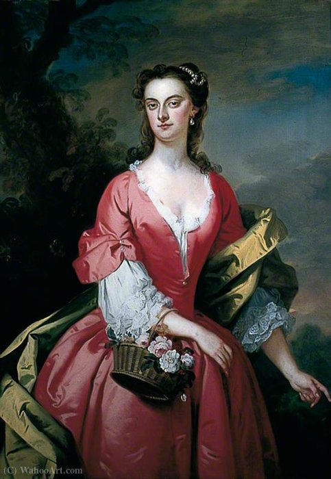 Portrait Of A Lady — John Vanderbank