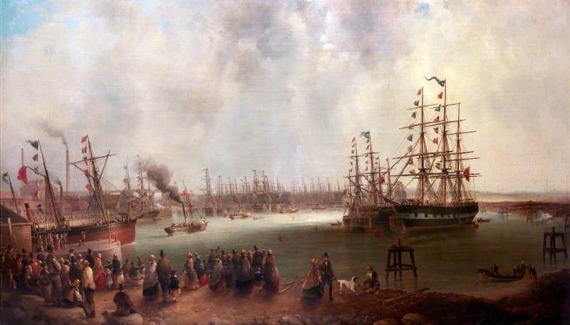 The Opening Of Tyne Dock — Mark Thompson