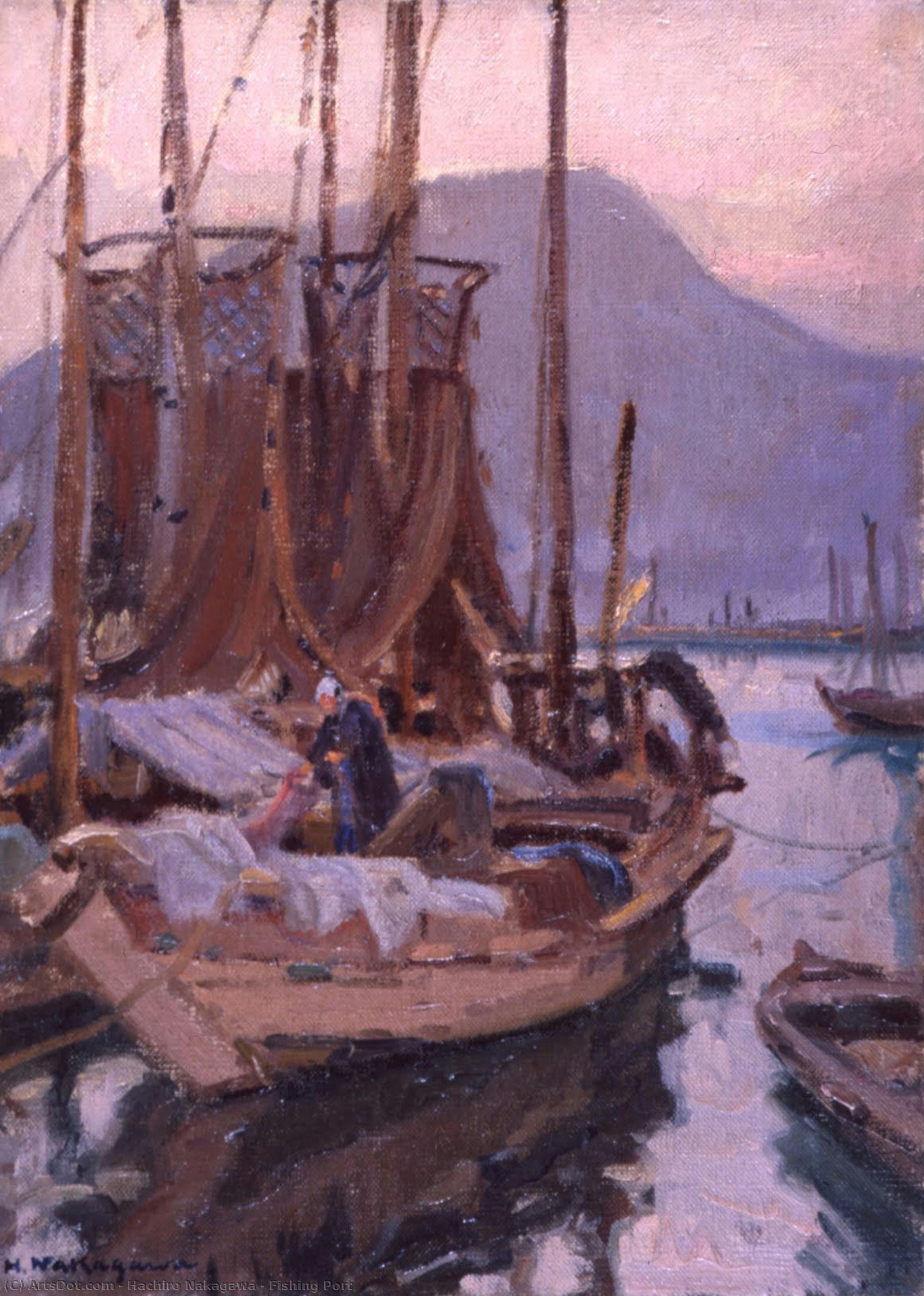 Fishing Port — Hachiro Nakagawa