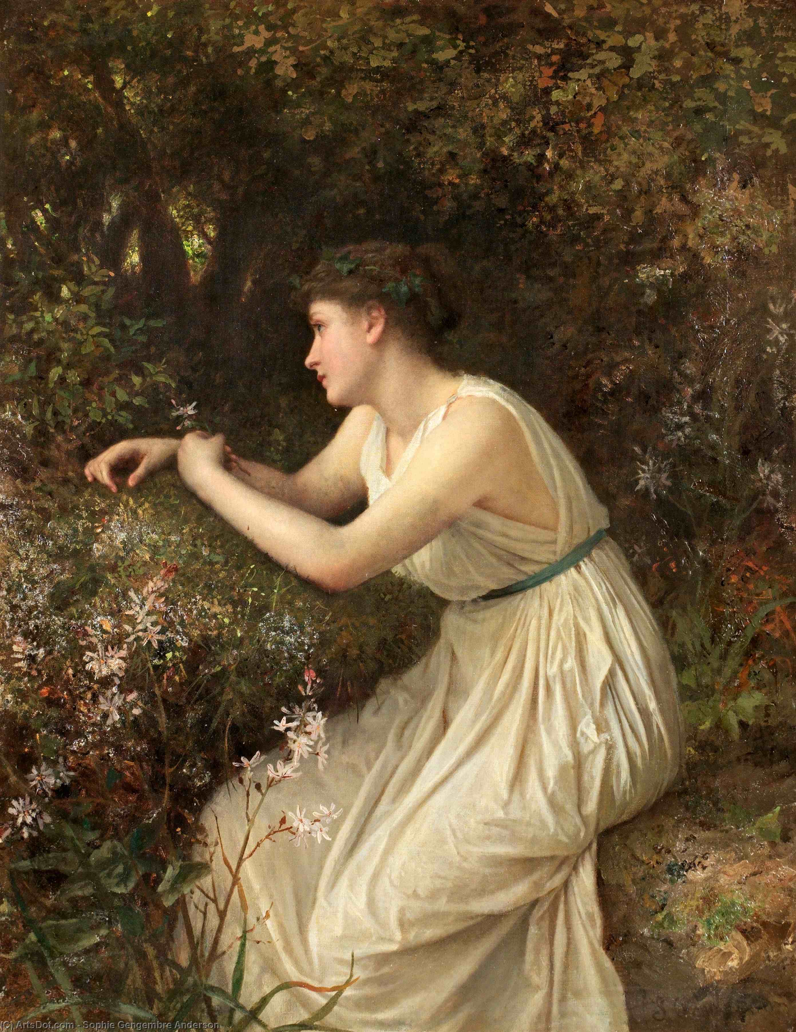 An Autumn Princess — Sophie Gengembre Anderson