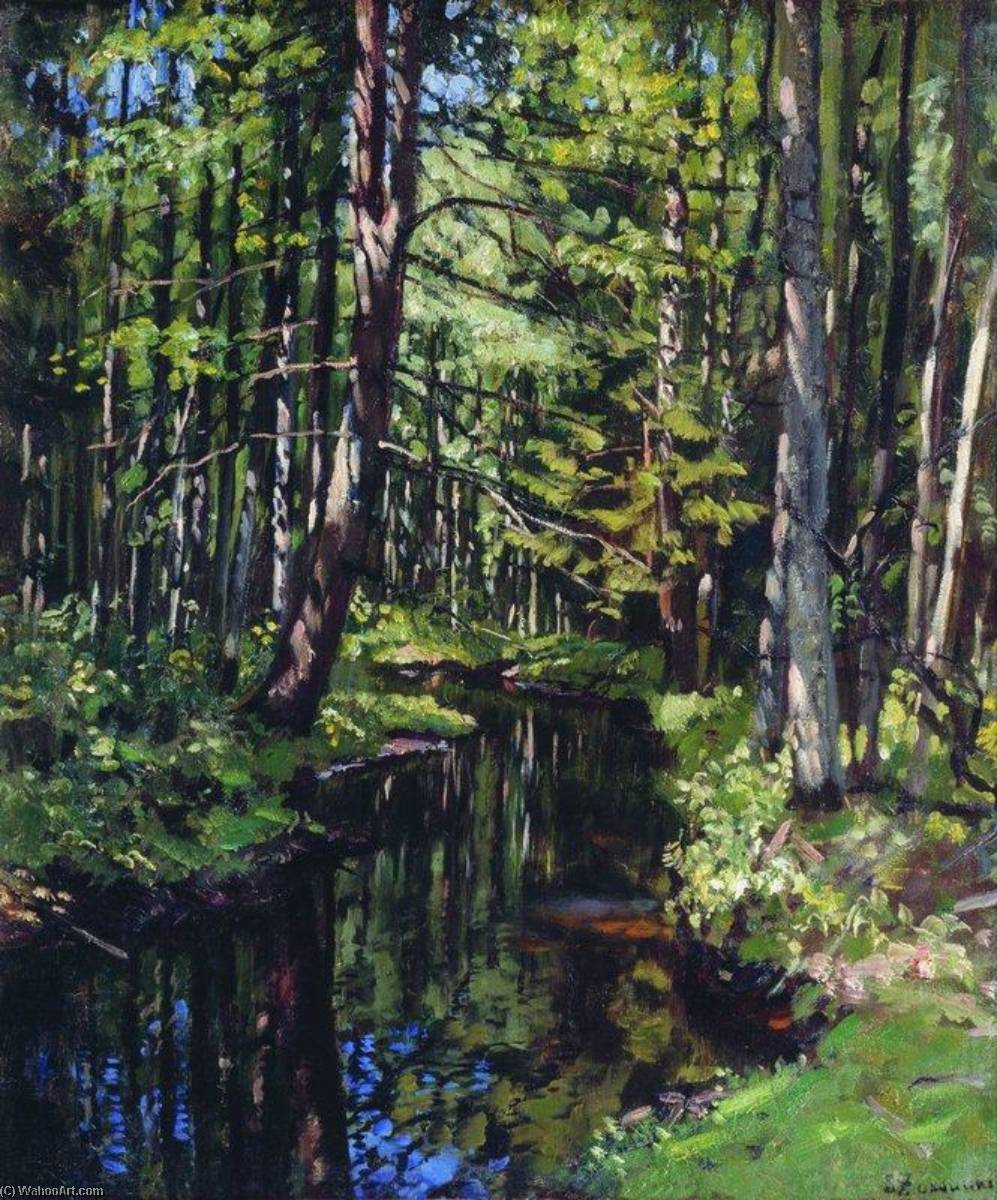 The Forest Stream — Stanislav Zhukovsky