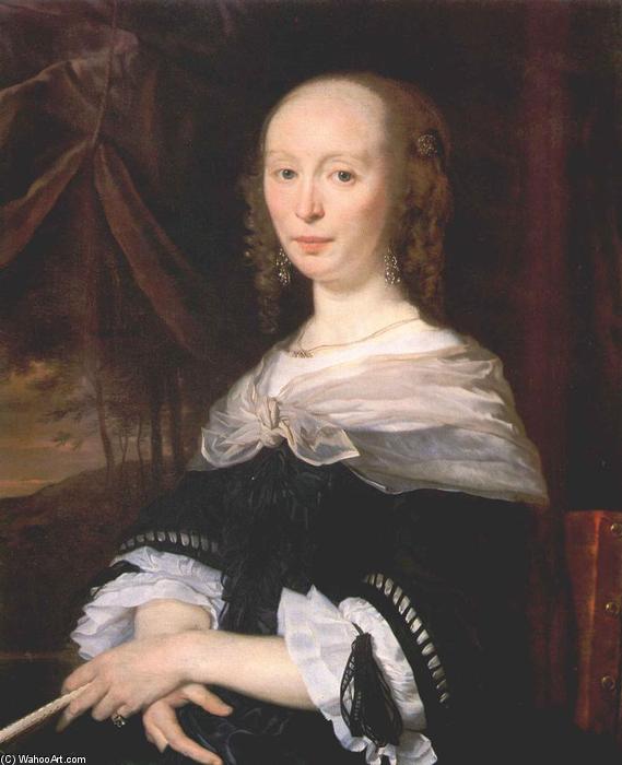Portrait Of A Lady — Abraham Lambertsz. Van Den Tempel