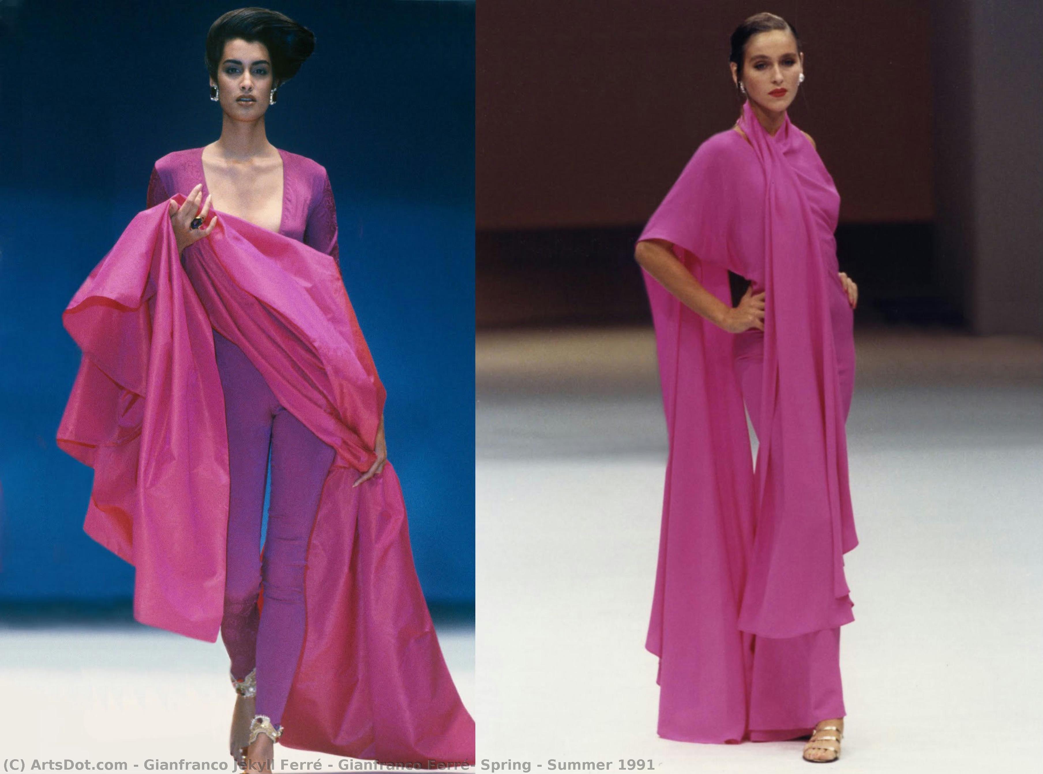 Gianfranco Ferré, Spring / Summer 1991 — Gianfranco Jekyll Ferré