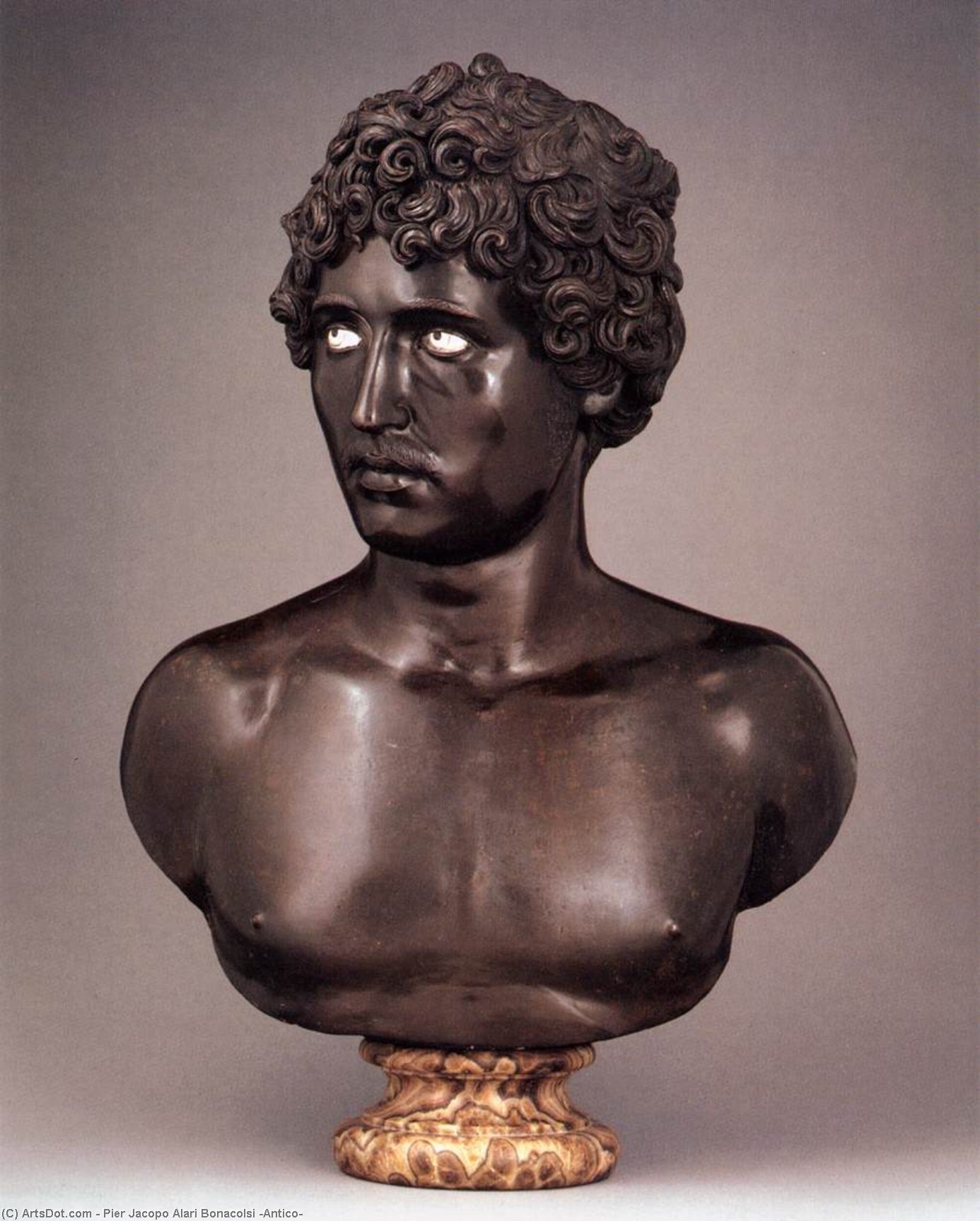 Bust Of A Young Man — Pier Jacopo Alari Bonacolsi (antico)