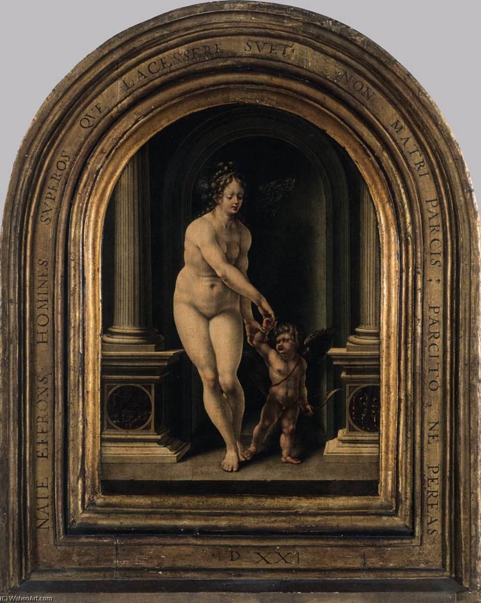 Venus And Cupid — Jan Gossart