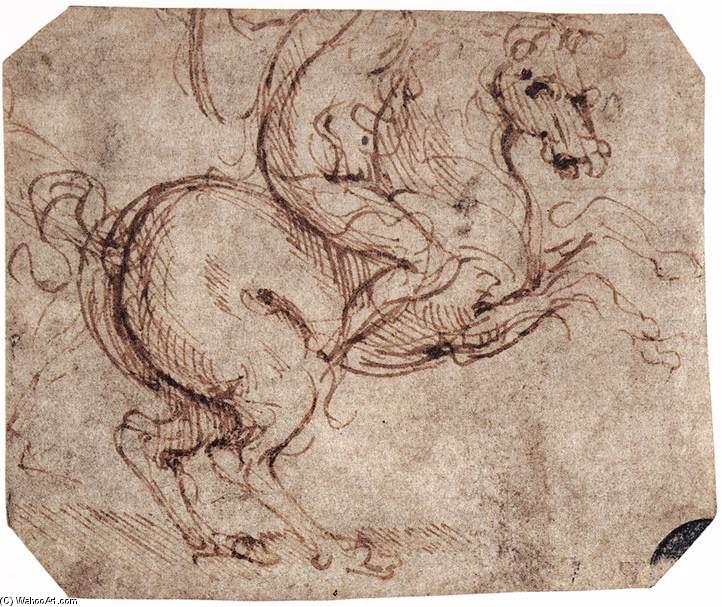 Study Of A Rider — Leonardo Da Vinci