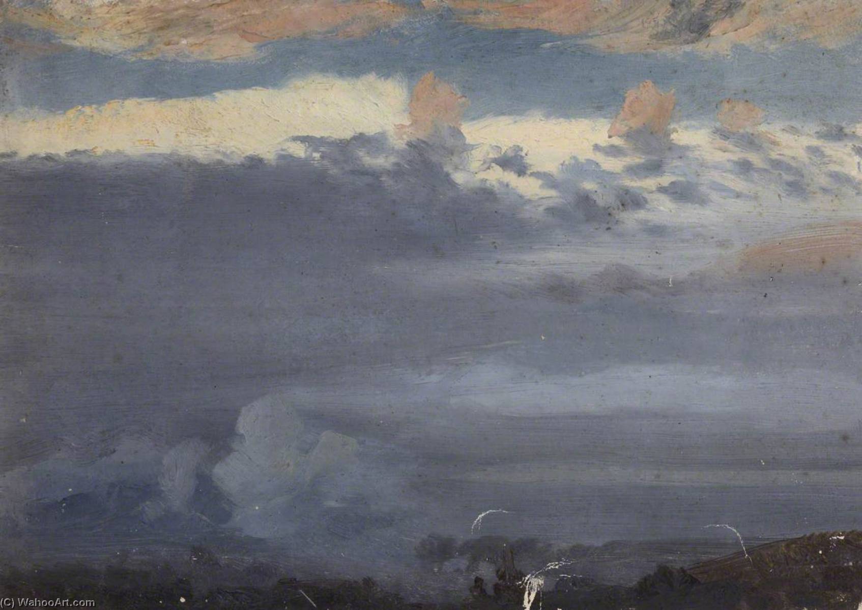 Clouds Over A Landscape — トーマス・スチュアート・スミス