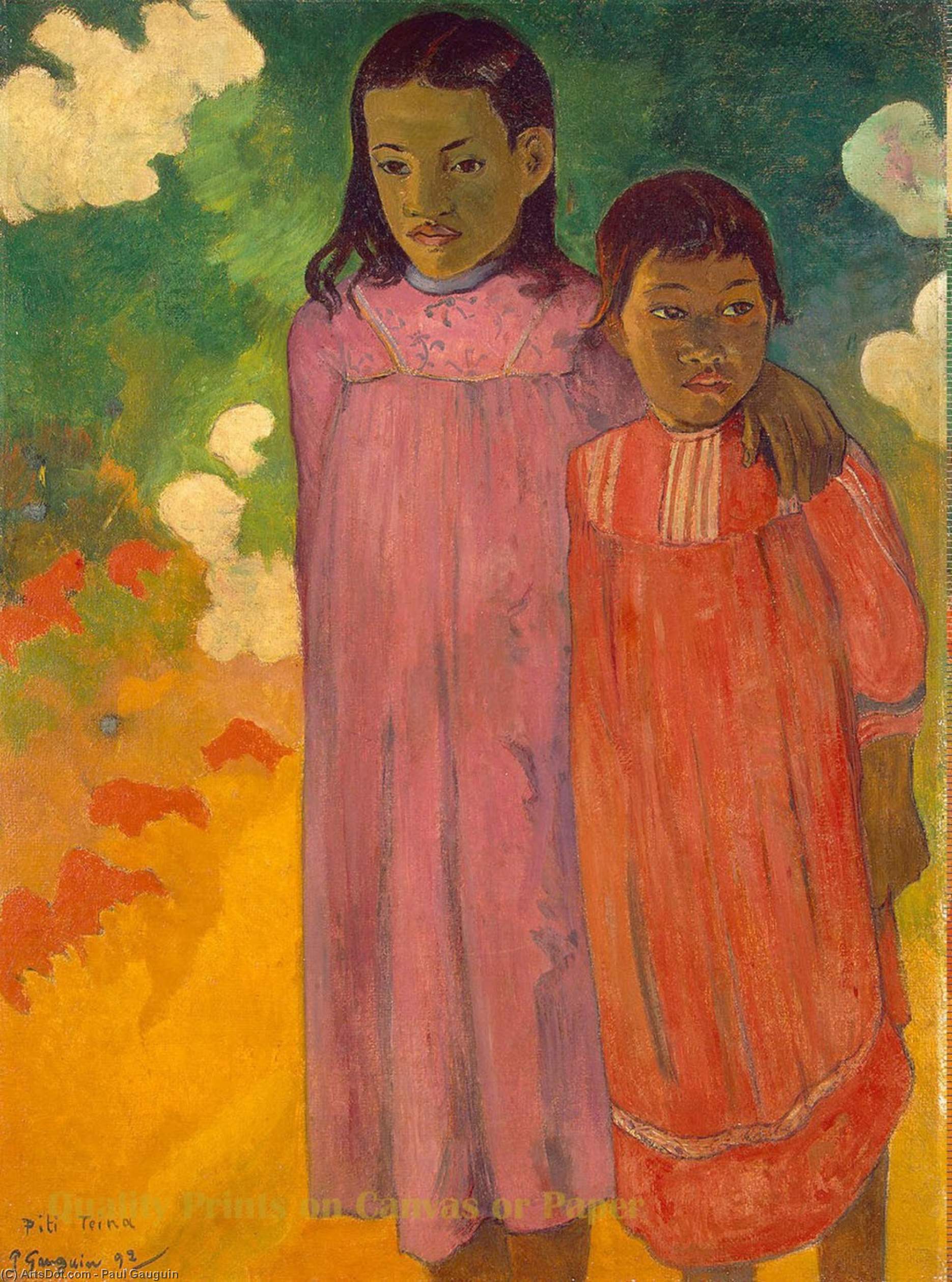 Two Sisters — Eugène Henri Paul Gauguin