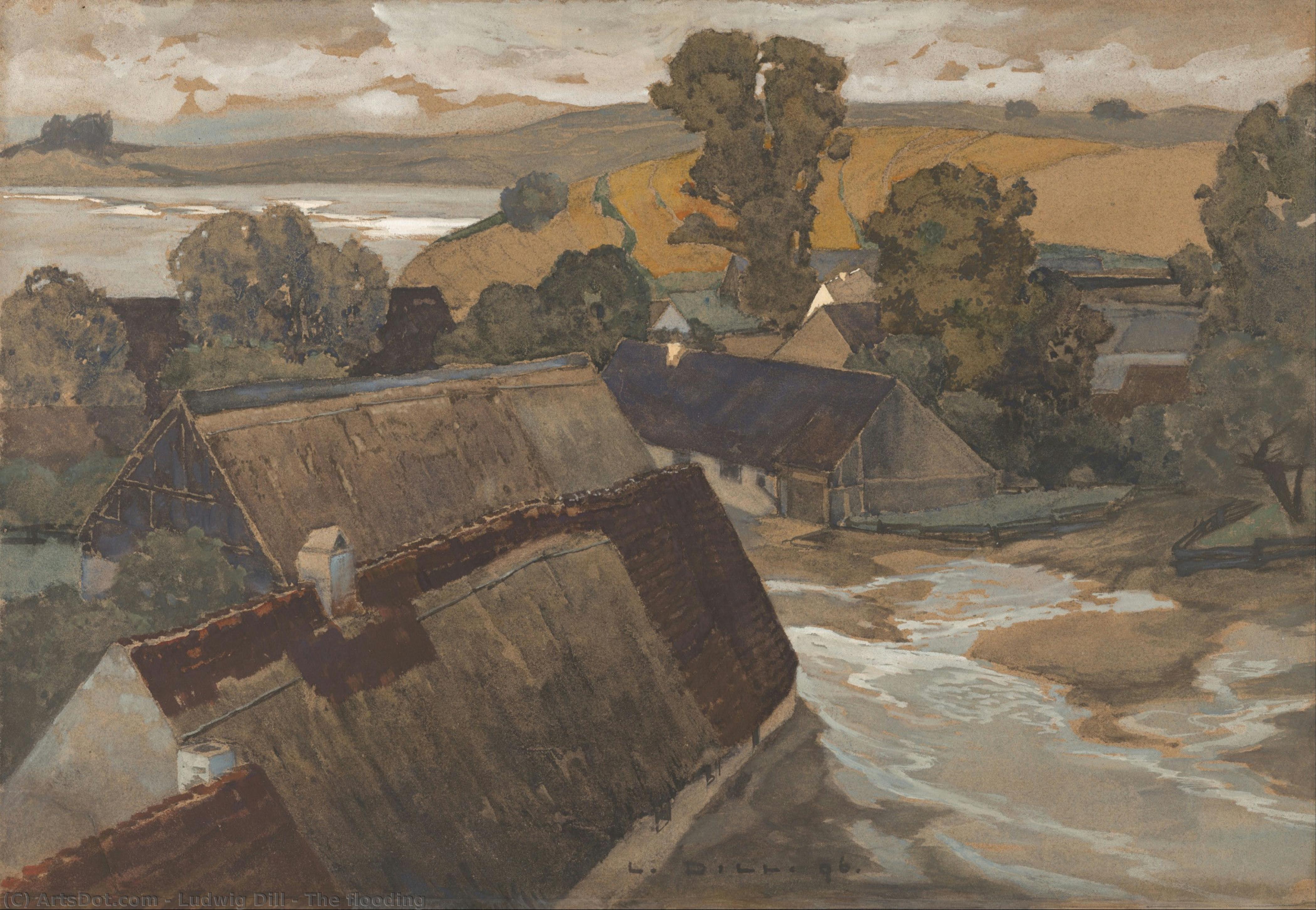 The Flooding — Ludwig Dill